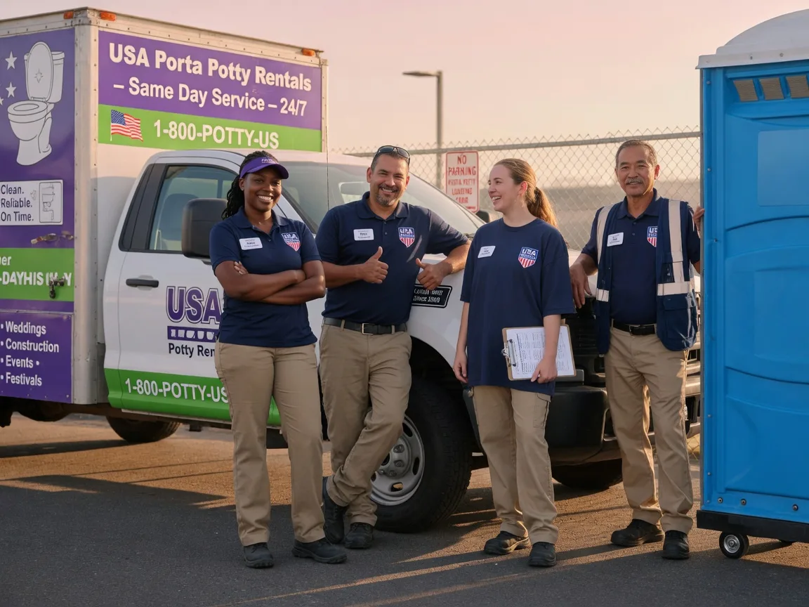 Porta Potty Rental company in Foley, MO