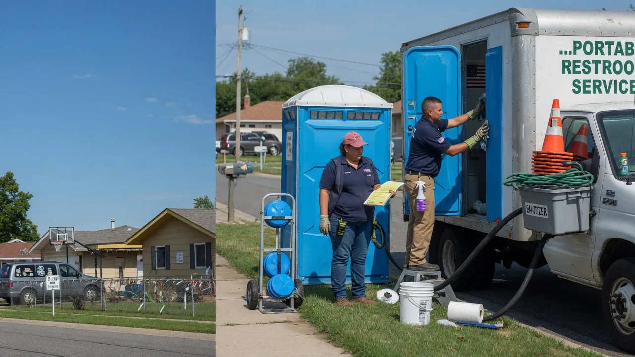 Portable Toilet Rental in Foley, MO near me